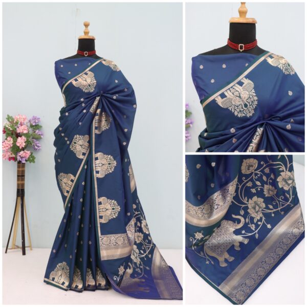 pure silk & Banarasi saree