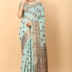 moonga cotton saree
